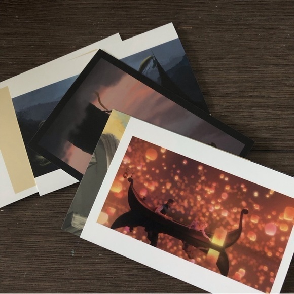 Disney Princess Movie Postcards: Tangled 5 pack - Picture 1 of 7
